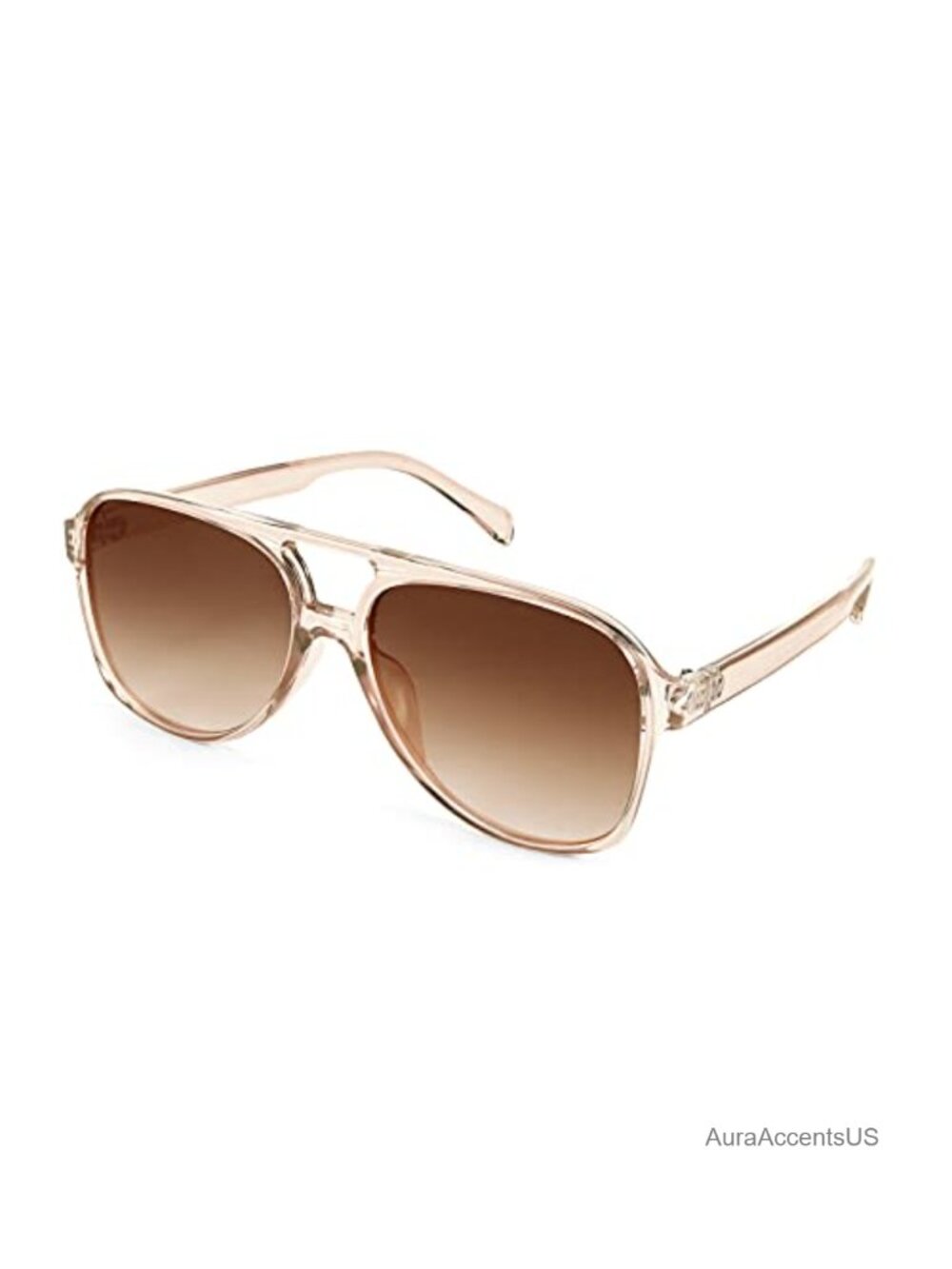 FEISEDY Aviator Sunglasses Square Frame UV400 Retro Unisex